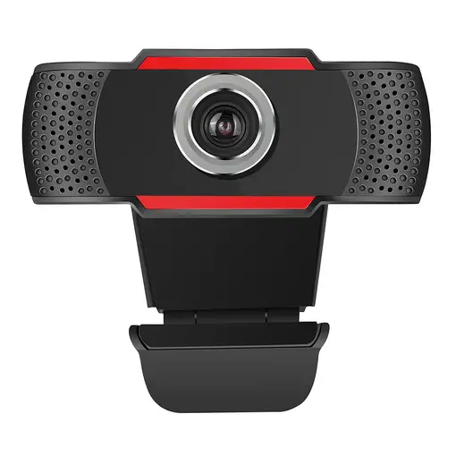 Platinet PCWC480 cámara web 640 x 480 Pixeles USB 2.0 Negro, Rojo
