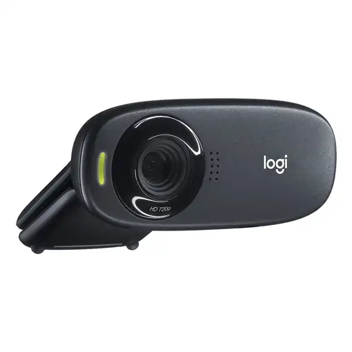 Logitech 960-001000 cámara web 1,2 MP 1280 x 720 Pixeles USB 2.0 Negro