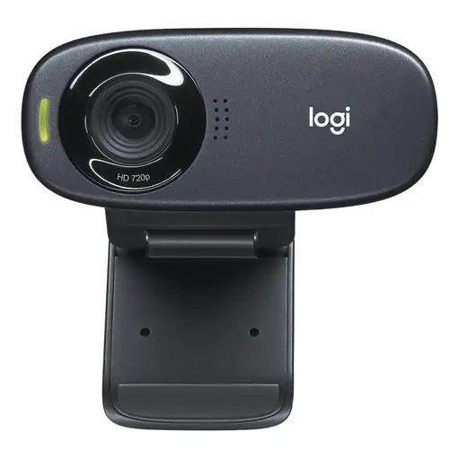 Logitech 960-001000 cámara web 1,2 MP 1280 x 720 Pixeles USB 2.0 Negro