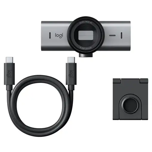 Logitech 960-001530 cámara web 8,5 MP 4096 x 2160 Pixeles USB 3.2 Gen 1 (3.1 Gen 1