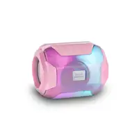 Mars Gaming MSBAXP, Altavoz Bluetooth RGB, Compacto,10W, USB/MicroSD/Radio, Rosa
