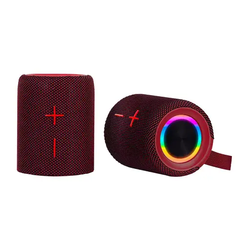 Trevi XR 8A44 DOUBLE Altavoz portátil estéreo Rojo 20 W