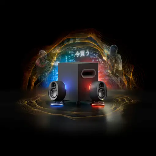 Steelseries Arena 7 conjunto de altavoces PC/ordenador portátil Negro 2.1 canales