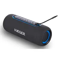 Haeger SP-10W.003A altavoz portátil o de fiesta Altavoz portátil estéreo Negro