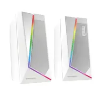 Mars Gaming ALTAVOCES 2.0 BLUETOOTH 5.0 MS7 WHITE 20W RMS ILUMINACION RGB DINAMICO