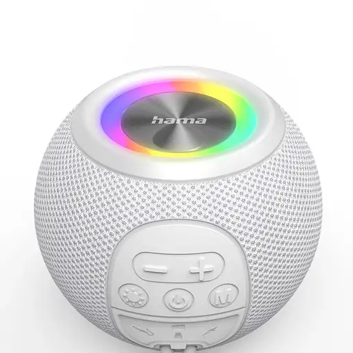 Hama 00188238 altavoz portátil o de fiesta Altavoz monofónico portátil Blanco 5 W