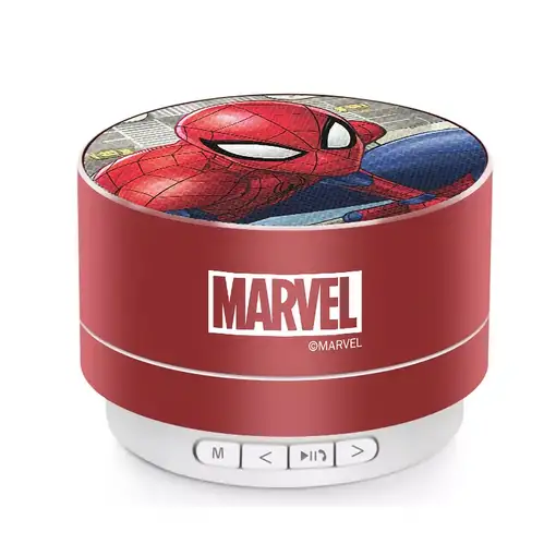 ERT Group Altavoz inalámbrico portátil 3W Spider Man 022 Marvel rojo