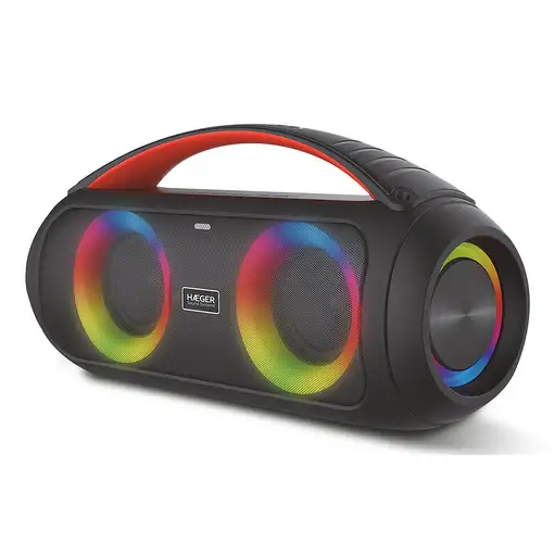 Haeger Cool Boom Altavoz portátil estéreo Negro 40 W