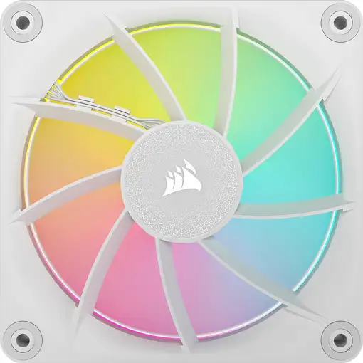 Corsair iCUE LINK LX120 RGB Carcasa del ordenador Ventilador 12 cm Blanco 1 pieza(