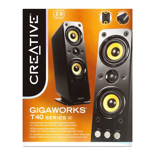 Creative Labs GigaWorks T40 Series II Negro 32 W