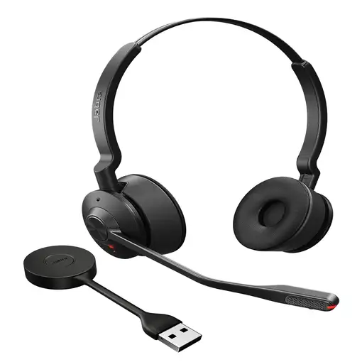 Jabra Engage 55 SE Auriculares Inalámbrico Diadema Oficina/Centro de llamadas Negr