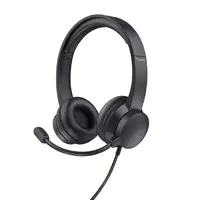 Trust HS-150 Auriculares Alámbrico Diadema Oficina/Centro de llamadas Negro