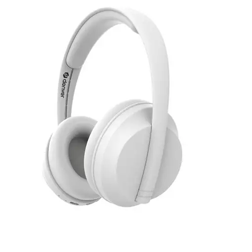 Denver BTH-235W Auriculares Inalámbrico Diadema Llamadas/Música Bluetooth Blanco
