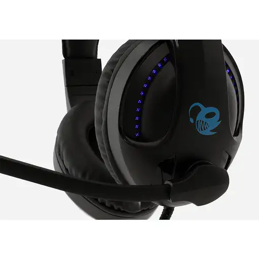 Deep Gaming DeepBlue G4 Auriculares Alámbrico Diadema Juego Negro