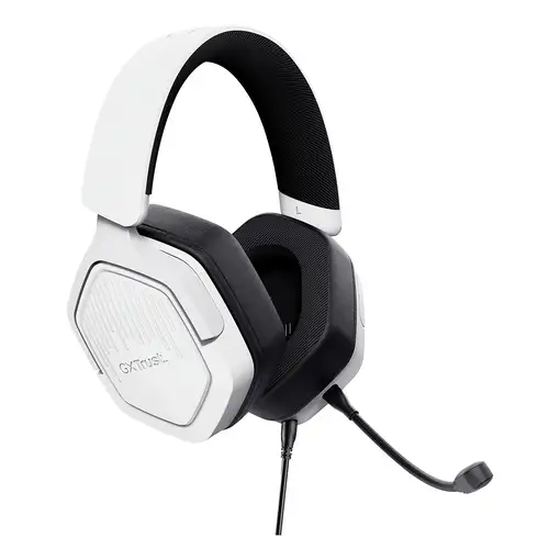 Trust GXT492W Carus Auriculares Alámbrico Diadema Juego Blanco
