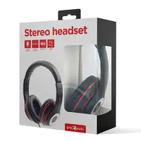 Gembird Los Angeles Auriculares Alámbrico Diadema Llamadas/Música Negro
