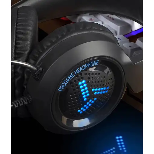 Varr VH8020 auricular y casco Auriculares Alámbrico Diadema Juego Negro