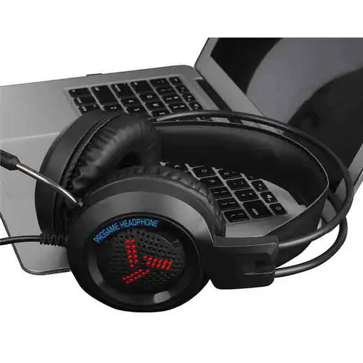 Varr VH8020 auricular y casco Auriculares Alámbrico Diadema Juego Negro