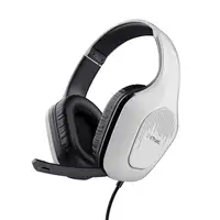 Trust GXT 415PS ZIROX Auriculares Alámbrico Diadema Juego Negro, Blanco