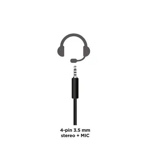 Gembird GHS-05-O auricular y casco Auriculares Alámbrico Diadema Juego Negro, Nara
