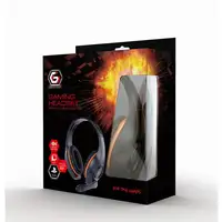 Gembird GHS-05-O auricular y casco Auriculares Alámbrico Diadema Juego Negro, Nara