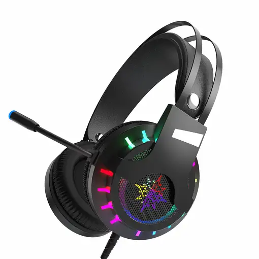 Inca IGK-TX12 auricular y casco Auriculares Alámbrico Diadema Juego USB tipo A Neg