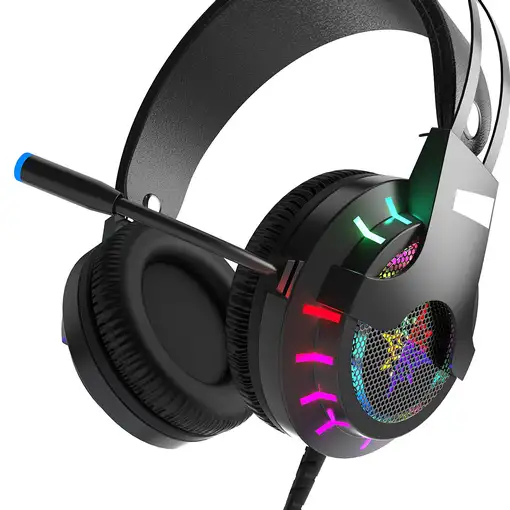 Inca IGK-TX12 auricular y casco Auriculares Alámbrico Diadema Juego USB tipo A Neg