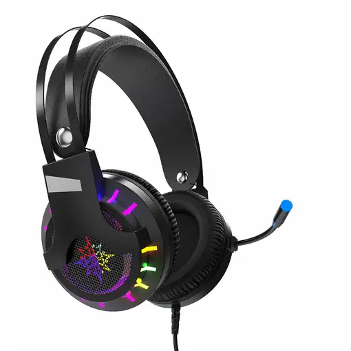 Inca IGK-TX12 auricular y casco Auriculares Alámbrico Diadema Juego USB tipo A Neg