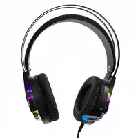 Inca IGK-TX12 auricular y casco Auriculares Alámbrico Diadema Juego USB tipo A Neg