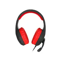 GENESIS Argon 200 Auriculares Alámbrico Diadema Juego Negro, Rojo