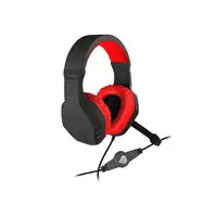 GENESIS Argon 200 Auriculares Alámbrico Diadema Juego Negro, Rojo