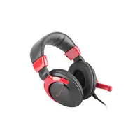 GENESIS HM34X Auriculares Alámbrico Diadema Juego Negro, Rojo