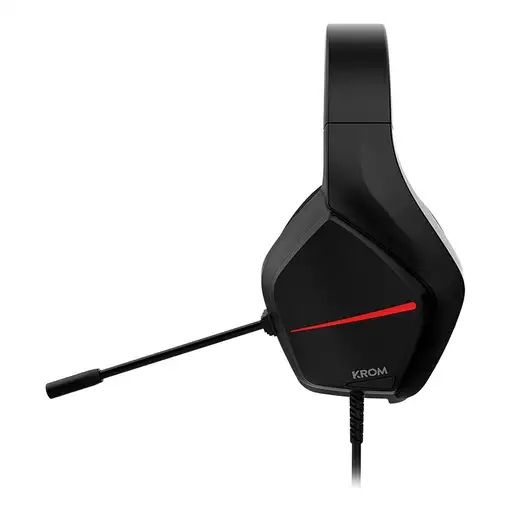 Krom Kopa Move Auriculares Alámbrico Diadema Juego Negro