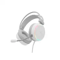 GENESIS Neon 613 Auriculares Alámbrico Diadema Juego USB tipo A Blanco