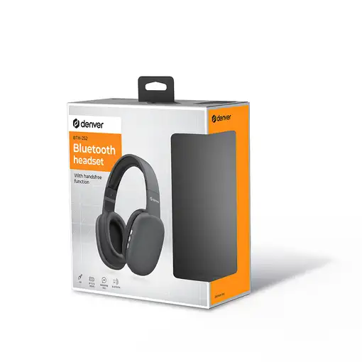 Denver BTH-252 auricular y casco Auriculares Inalámbrico De mano Llamadas/Música/D