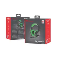 GENESIS ARGON 100 Auriculares Alámbrico Diadema Juego Negro, Verde