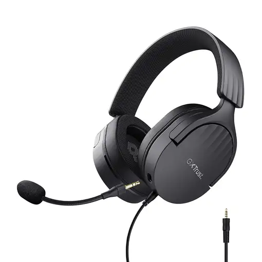 Trust GXT 489 FAYZO Auriculares Alámbrico Diadema Juego Negro