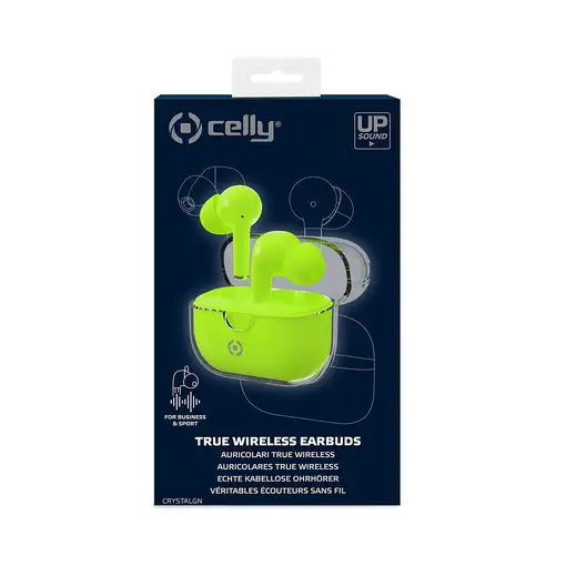Celly CLEAR Auriculares True Wireless Stereo (TWS) Dentro de oído Llamadas/Música