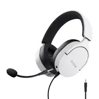 Trust GXT 489W FAYZO Auriculares Alámbrico Diadema Juego Negro, Blanco