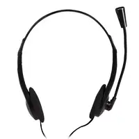 LogiLink HS0052 auricular y casco Auriculares Alámbrico Diadema Oficina/Centro de