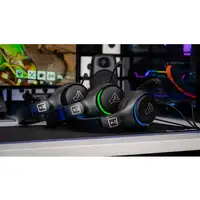 The G-Lab Yttrium Auriculares Alámbrico Diadema Juego Negro