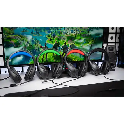 The G-Lab Yttrium Auriculares Alámbrico Diadema Juego Negro