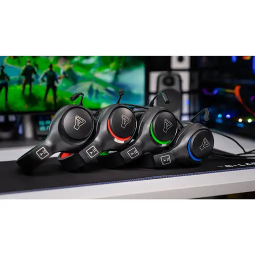 The G-Lab Yttrium Auriculares Alámbrico Diadema Juego Negro