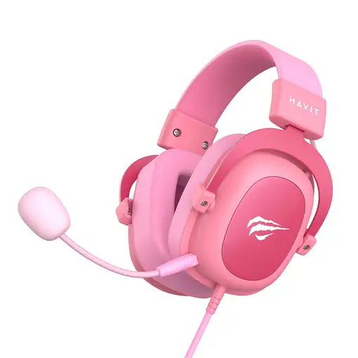 Havit 6950676215465 auricular y casco Auriculares Alámbrico Diadema Juego Rosa