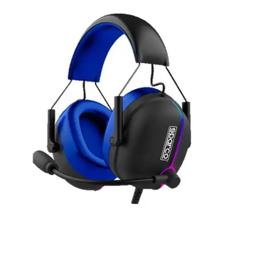 Sparco SPHEADPHONEEVO auricular y casco Auriculares Alámbrico Diadema Juego USB ti
