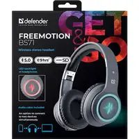 Defender FREEMOTION B571 LED Auriculares Inalámbrico y alámbrico Diadema Llamadas/