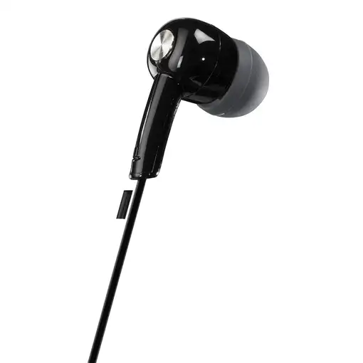 Hama Gloss Auriculares Alámbrico Dentro de oído Música Negro, Gris
