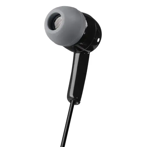 Hama Gloss Auriculares Alámbrico Dentro de oído Música Negro, Gris