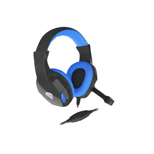 GENESIS ARGON 100 Auriculares Alámbrico Diadema Juego Negro, Azul