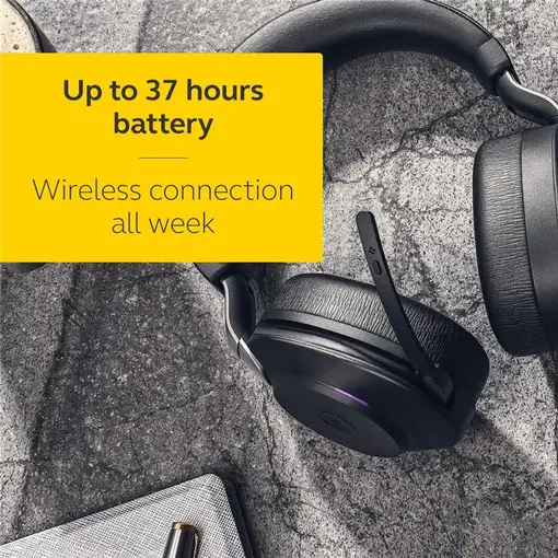 Jabra Evolve2 85 Auriculares Inalámbrico Diadema Oficina/Centro de llamadas USB ti